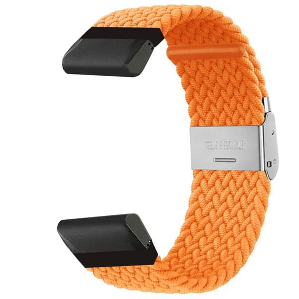 Flätat klockarmband Garmin Forerunner 965 - Orange
