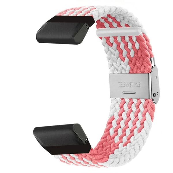 Punottu kellon ranneke Garmin MARQ Adventurer Performance Edition - Pinkwhite