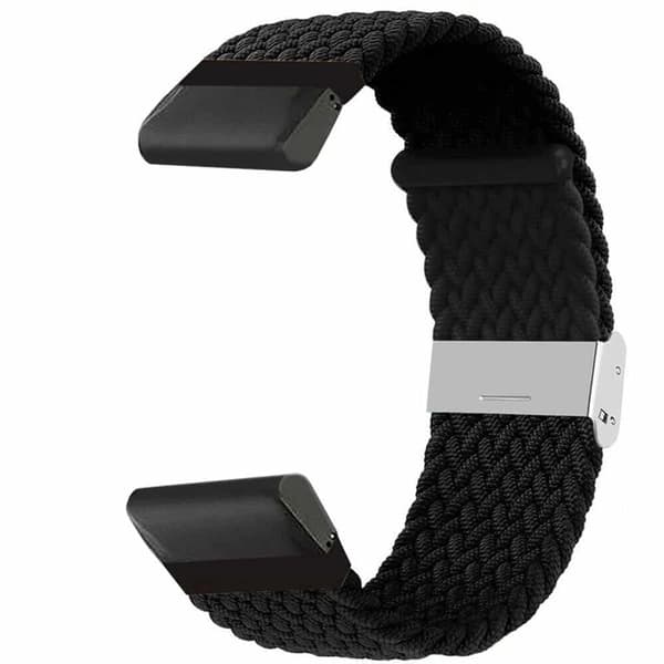 Flätat klockarmband Garmin MARQ Captain American Magic - Black