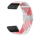 Miniatyrbilde 1 av 2: Flettet klokkereim Garmin Approach S60 - Pinkwhite