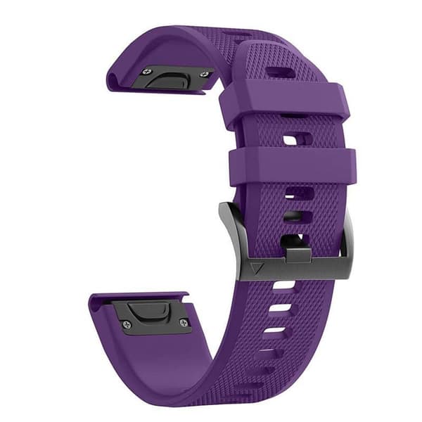Urheilu kellon ranneke easyfit Garmin Fenix 7S Pro - Violetti