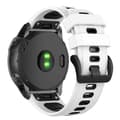 Miniatyrbild 3 av 3: Twin Sport Armband Garmin Fenix 7X Pro - Vit/Svart