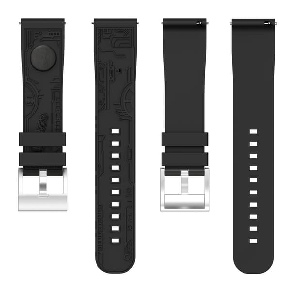 INF 20 mm silikon klockarmband till Samsung Germin Huawei