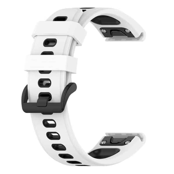 Twin kellon ranneke Garmin Marq Golfer (Gen2) - Valkoinen/musta