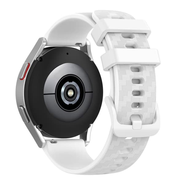 INF Silikoniranneke Garmin Vivoactive 4 / Vivoactive 3 / Venu 22 mm Valkoinen 20 mm