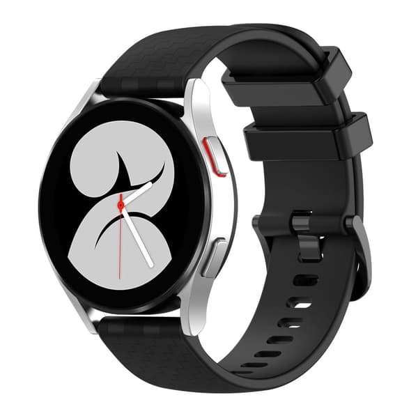 INF Armband för Garmin Vivoactive 4/3 och Venu 22 mm Svart0 22 mm