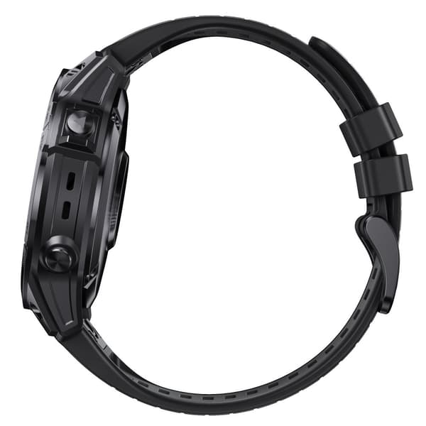 INF Klockarmband i Silikon för Garmin Fenix 7 Pro Svart 22mm