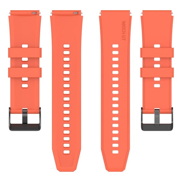 INF Silikone urrem til Huaiwei Watch 4 Pro/GT4 46mm/GT 3/GT2 Pro/Watch Ultimate Orange