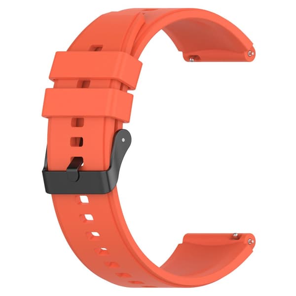INF Silikone urrem til Huaiwei Watch 4 Pro/GT4 46mm/GT 3/GT2 Pro/Watch Ultimate Orange