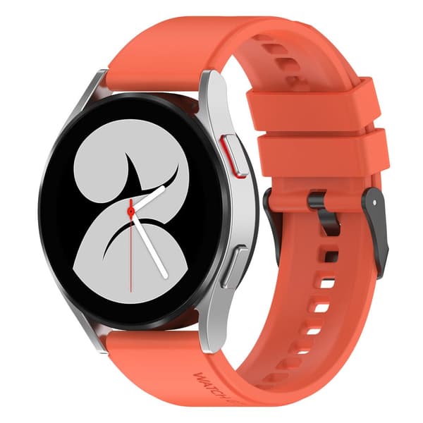 INF Silikone urrem til Huaiwei Watch 4 Pro/GT4 46mm/GT 3/GT2 Pro/Watch Ultimate Orange