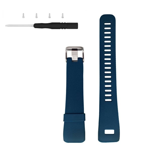 INF Urrem i silikone BlåGarmin Vivosmart HR+