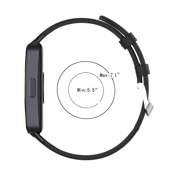 Urrem split læder HvidHuawei band 8