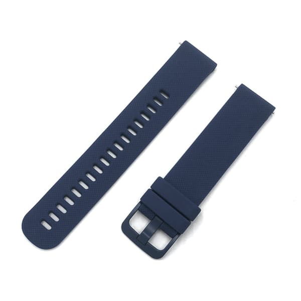 INF Silikonarmbånd 16 mm Mørke blå