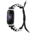 Miniatyrbild 2 av 7: INF Klockband i vävt tyg SvartFitbit Inspire / 1 / 2 / 3