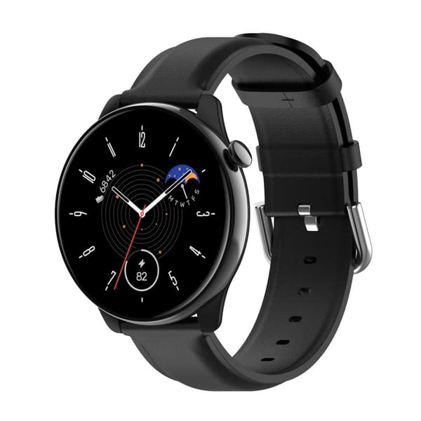 INF Urrem i ægte læder Samsung Galaxy Watch 5/5 Pro/4/4 Classic/3 41 mm, Huawei Watch GT3 42 mm/GT2 42 mm, Huami Amazfit GTR 4 Mini/3/2 Mini, Garmin F