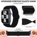 Miniatyrbild 4 av 4: Apple Watch kompatibelt Nylon armband BLÅ 38/40/41 mm