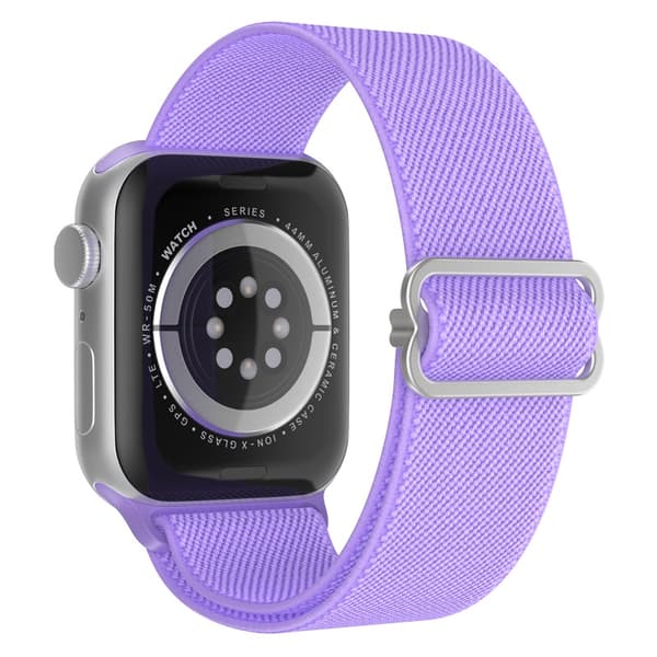 Apple Watch kompatibelt Nylon armband LJUSLILA 38/40/41 mm