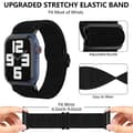 Miniatyrbild 4 av 4: Apple Watch kompatibelt Nylon armband ZIQ/ZAQ 38/40/41 mm