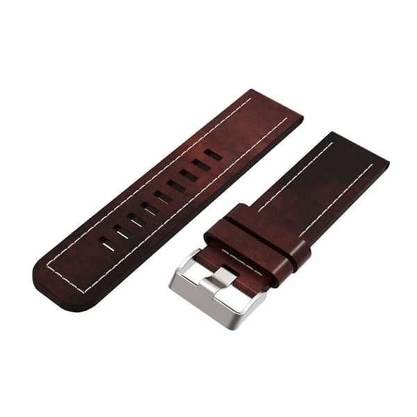 Læder urrem pin Garmin Quatix 7X - Brun