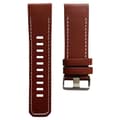 Miniatyrbillede 1 af 3: Læder urrem pin Garmin Quatix 7X - Brun
