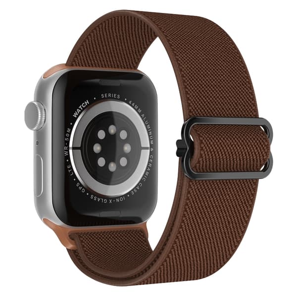 Apple Watch kompatibelt Nylon-armband BRUN 42/44/45 mm