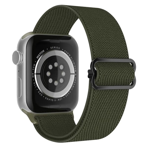 Apple Watch kompatibelt Nylon-armband GRÖN  42/44/45 mm