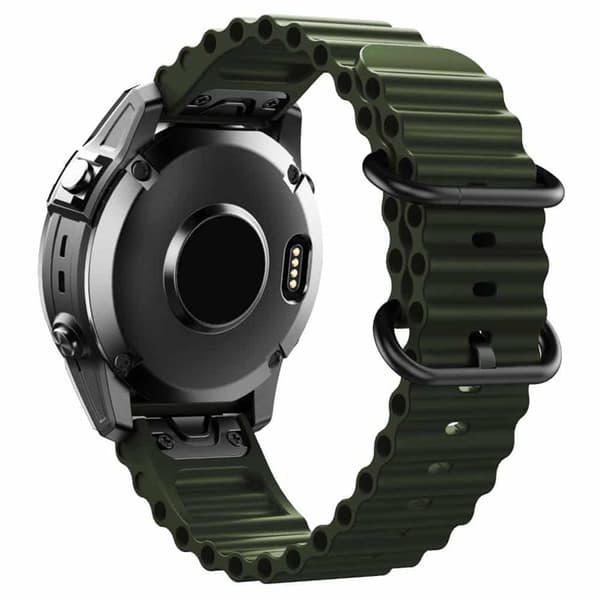 Ocean klockarmband Garmin Fenix 7X Pro - Army