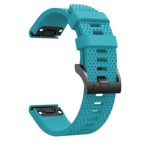 Garmin Fenix 6S/5S/6S Pro/5S Plus Klockarmband i silikon - Blå