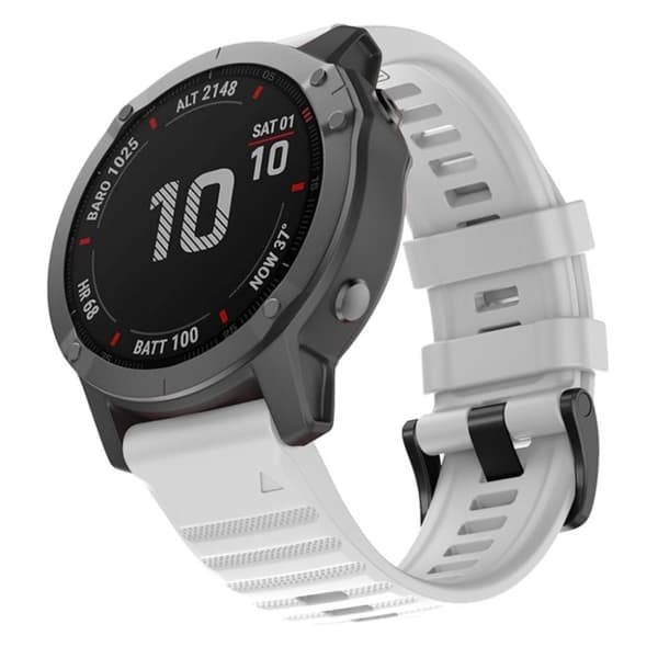 Garmin Fenix 7X Klockarmband i Silikon - Vit