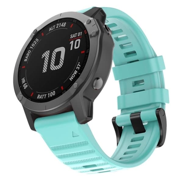 Garmin Fenix 7 Klockarmband i silikon - Blå