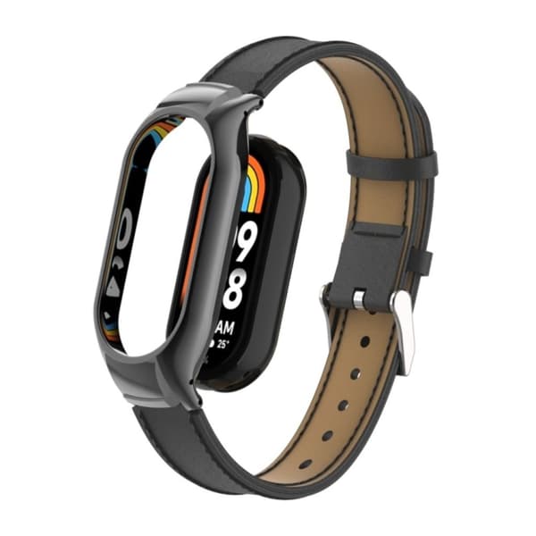 Xiaomi Mi Band 8 klockarmband med ett skal - Svart