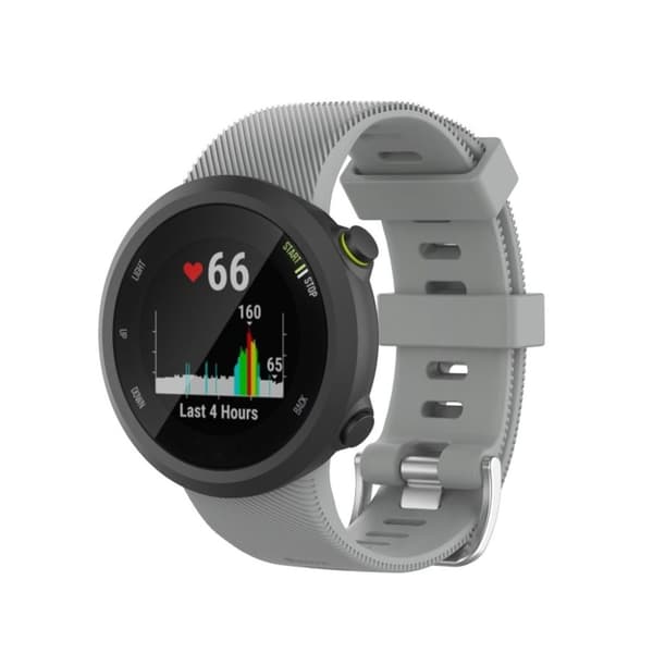 Garmin Forerunner 45 / 45S Klockarmband i Silikon - Grå