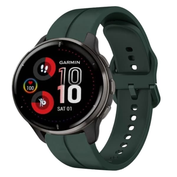 Garmin Venu 2 Plus Klockarmband i Silikon - Grön