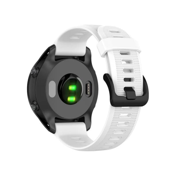 Beständigt Garmin Forerunner 945 klockarmband - Vitt