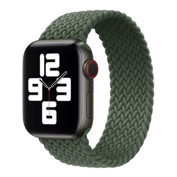 Apple Watch Ultra/Ultra 2 49mm etc Klockarmband i Nylon - Grön