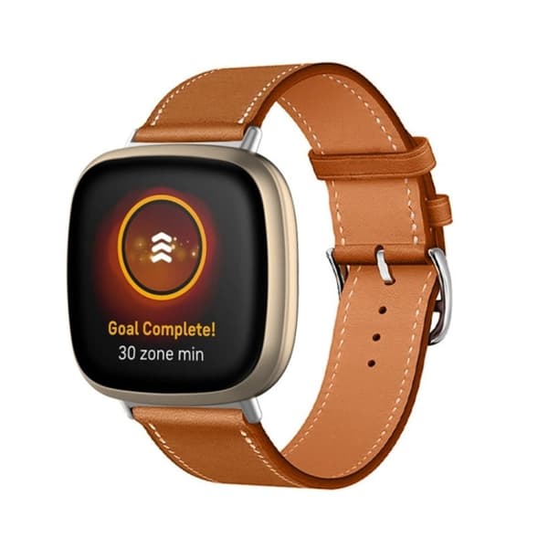 Justerbart Fitbit Versa 4 etc. band - Brunt