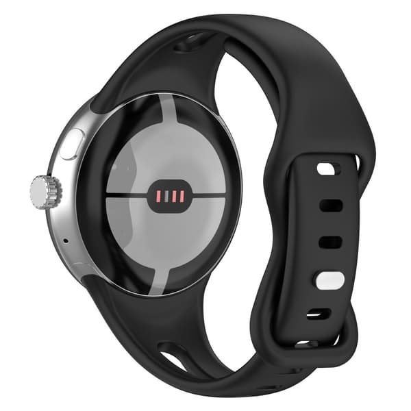 INF Slank, myk silikon sportsklokkerem som er kompatibel med Google Pixel Watch 1/2