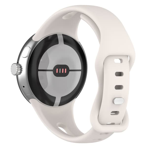 INF Slank, myk silikon sportsklokkerem som er kompatibel med Google Pixel Watch 1/2