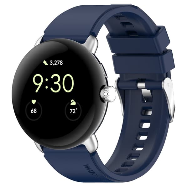 INF Silikonarmbåndsrem, som er kompatibel med Google Pixel Watch 1/2 Blå
