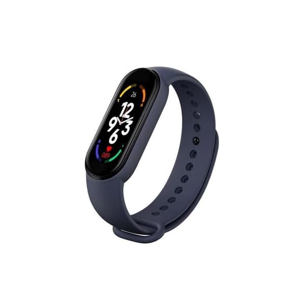 Blue-M7 Smart Watch för män och kvinnor, Fitness Tracker, Puls- och Blodtrycksmätare