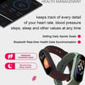 Miniatyrbild 3 av 4: Black-M7 Smart Watch för män och kvinnor, Fitness Tracker, Puls- och Blodtrycksmätare