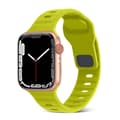 Miniatyrbild 1 av 2: Apple Watch kompatibelt Armband SPORT Silikon NEONGRÖN 42/44/45mm