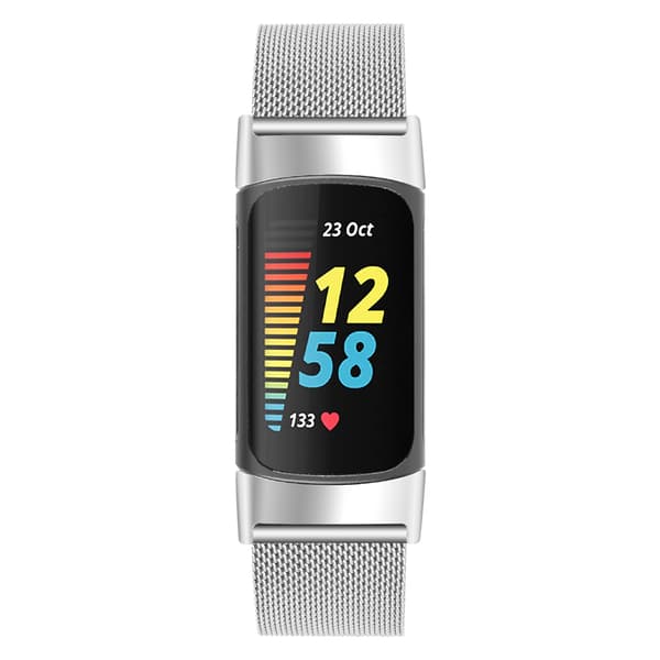 INF Klockband i rostfritt stål för Fitbit Charge 5 Charge 6