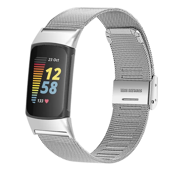 INF Klockband i rostfritt stål för Fitbit Charge 5 Charge 6