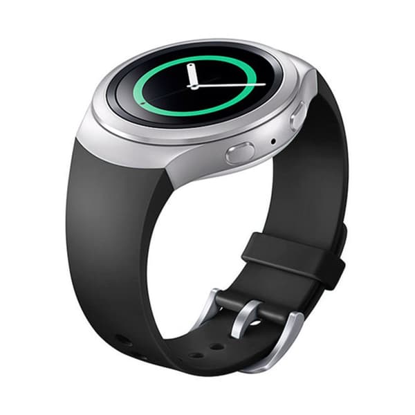 Silikone urrem til Samsung Galaxy Gear S2 SM-R730/SM-R720 Sort