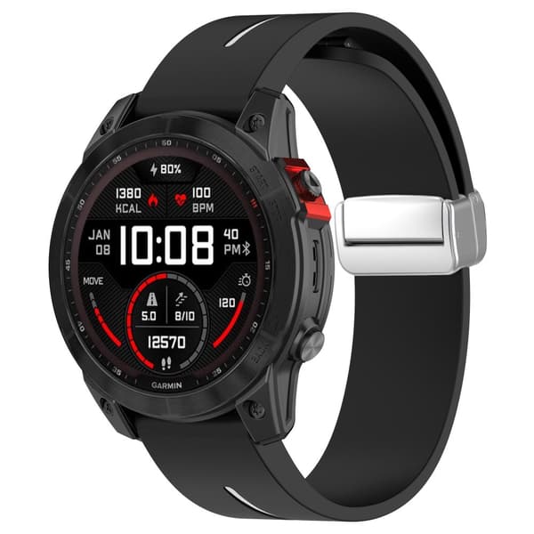 INF 22mm silikoninen magneettisolki kellon hihna Samsung Gear S3, Garmin Venu 3