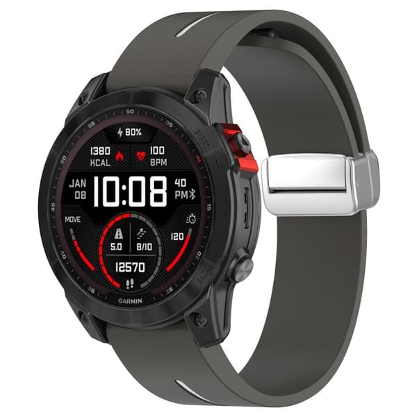 INF 22mm silikoninen magneettisolki kellon hihna Samsung Gear S3, Garmin Venu 3