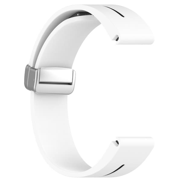 INF 22 mm silikon magnetiskt spänne klockarmband för Samsung Gear S3, Garmin Venu 3