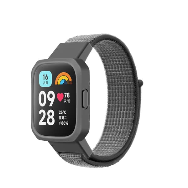 Åndbar justerbar rem i blødt nylon til Redmi Watch 3