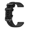 Miniatyrbilde 1 av 8: Klokkereim 20 mm Omega/Huawei/Samsung Galaxy Watch silikon Sort